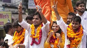 डूसू चुनाव में एबीवीपी की जीत