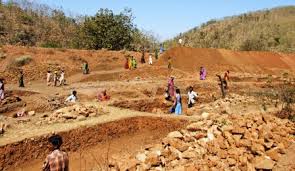 दबंगों ने मनरेगा का कार्य रोका