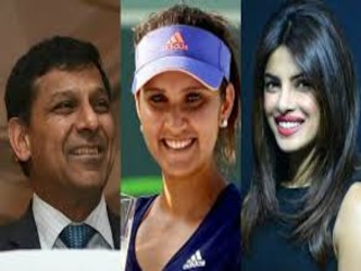 दुनिया में 100 प्रभावशाली हस्तियों की सूची में राजन, सानिया और प्रियंका