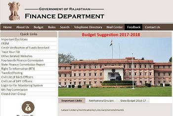राजस्थान सरकार ने बजट के लिए आमजन से ऑनलाइन सुझाव मांगे