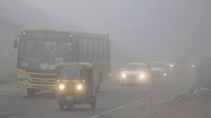 गुलाबी नगर के कई हिस्सों में छाया कोहरा