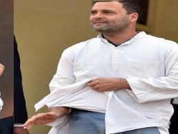 भाजपा कार्यकर्ताओं ने राहुल गांधी को भेजा नया कुर्ता