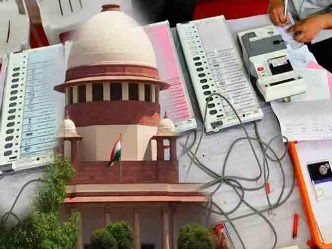 EVM पर सवाल सुप्रीम कोर्ट ने चुनाव आयोग को भेजा नोटिस