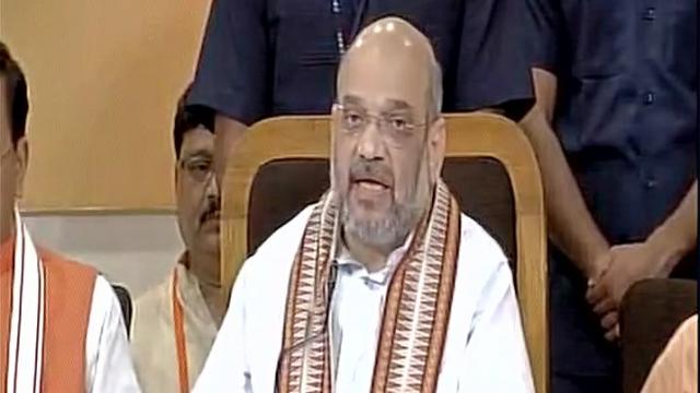 लखनऊ दौरा: पिछली सरकार में हर महीने घोटाले सामने आए, हमारे 3 साल में कोई आरोप नहीं- शाह