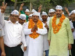AAP की बड़ी जीत : बवाना उपचुनाव में आप उम्‍मीदवार ने 24 हजार वोटों से जीत दर्ज कर ली..
