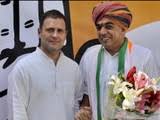 मानवेंद्र सिंह ने भाजपा को दिया बड़ा झटका,कांग्रेस में हुए शामिल