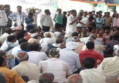 फसलों के समर्थन मूल्य की मांग को लेकर किसानों का जयपुर कूच