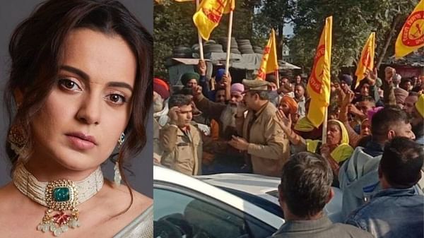 मनाली से चंडीगढ़ जाते समय कंगना रनोट को किसानों के गुस्से का करना पड़़ा सामना