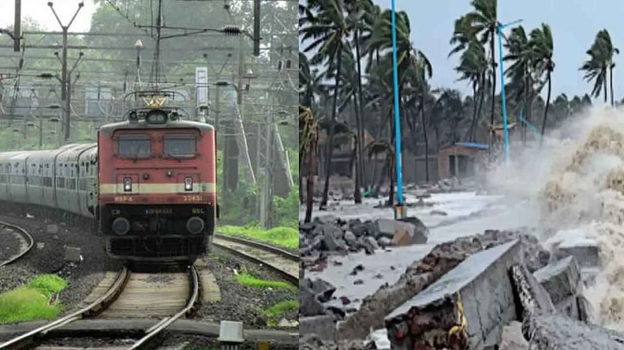 चक्रवाती तूफान 'जवाद' दिखाएगा असर:- तीन राज्यों में भारी बारिश की चेतावनी,रेलवे ने रद्द की 107 ट्रेनें