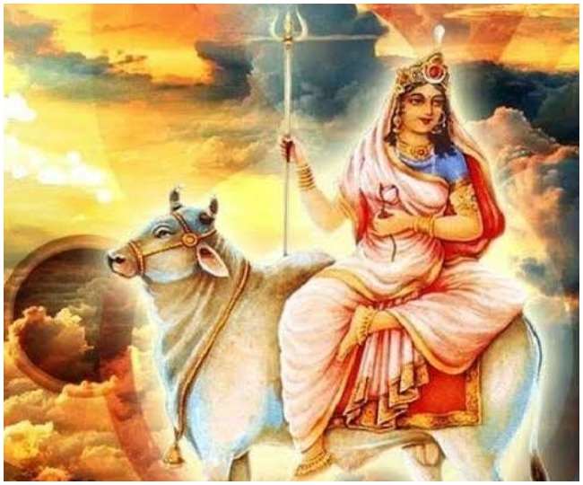 नव संवत्सर 2079 का आज से हुआ आगाज,चैत्र नवरात्र के पहले दिन हो रही मां शैलपुत्री की पूजा
