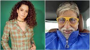 अमिताभ बच्चन ने डिलीट किया था 'धाकड़' पर किया ट्वीट, कंगना रनौत ने किया रिएक्ट, कही ये बात