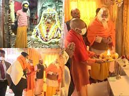 अयोध्या में रामलला के गर्भगृह का निर्माण हुआ शुरू,सीएम योगी ने रखी पहली शिला