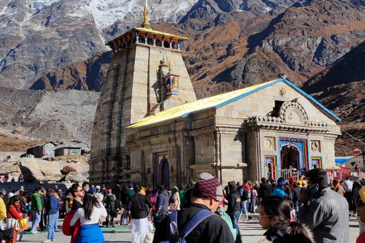 केदारनाथ धाम में लगाया गया ऑटोमैटिक वेदर सिस्टम