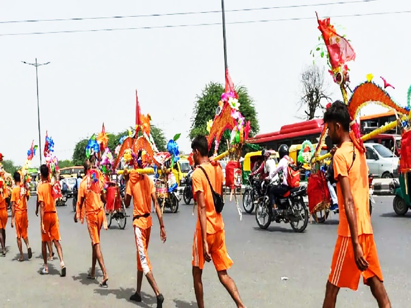 दो साल बाद होगी कांवड़ यात्रा, सुरक्षा के किए गए पुख्ता इंतजाम
