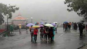 उत्तराखंड में तीन जिलों में भारी बारिश की चेतावनी,बागेश्वर, पिथौरागढ़ और नैनीताल में येलो अलर्ट