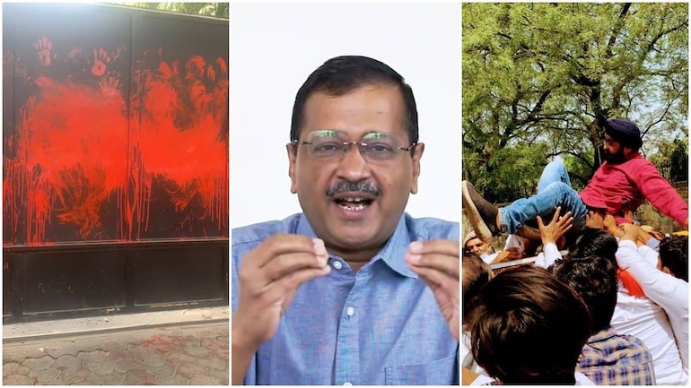 CM अरविंद केजरीवाल ने गुजरात दौरे से पहले बीजेपी पर आरोप लगाया था कि उन्हें कार्यक्रम करने से रोका जा रहा है
