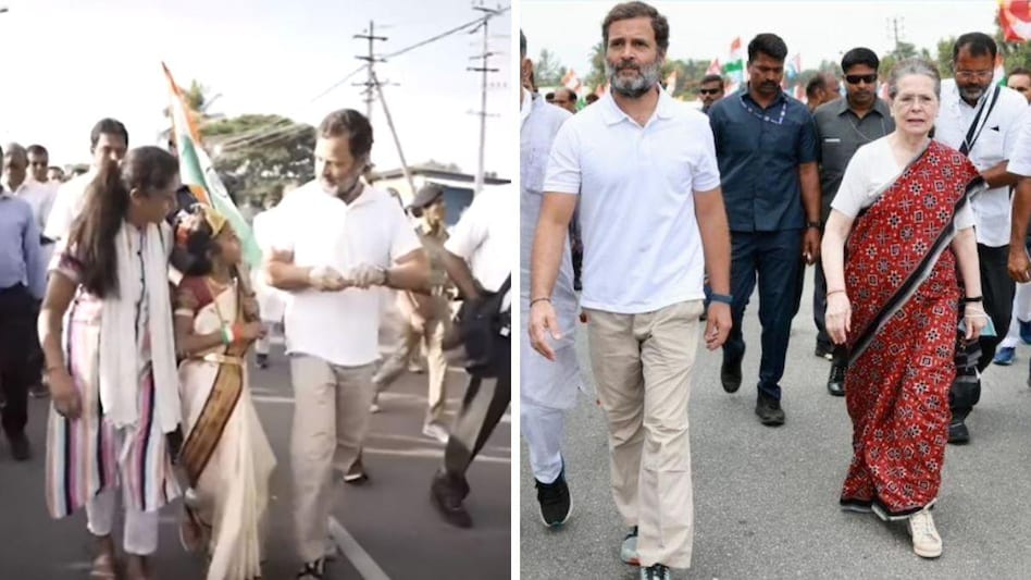 भारत जोड़ो यात्रा का 30वां दिन, राहुल गांधी ने कर्नाटक के मल्लेनाहल्ली से शुरू की पदयात्रा