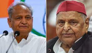 राजस्थान सीएम गहलोत ने मुलायम सिंह ने निधन पर जताई संवेदना,अनुभवी राजनेता के तौर पर दिया योगदान
