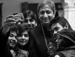 जेएलएफ में आयोजित नेचर ऑफ फियर-सोर्स ऑफ करेज विषय पर लेखक रविश कुमार ने शायराना अंदाज़ में की लोगो से बातचीत
