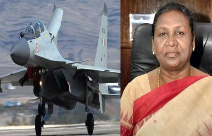 राष्ट्रपति मुर्मू  सुखोई 30 MKI फाइटर जेट से भरेंगी उड़ान, दुनिया की दूसरी महिला प्रेसिडेंट होंगी
