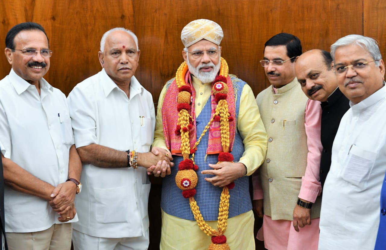 कर्नाटक चुनाव को लेकर बीजेपी का प्रचार जोरो-शोरों से हैं,पीएम नरेंद्र मोदी 3 जनसभाओें में करेंगें शिरक्त।