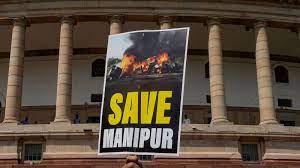 मणिपुर हिंसा को लेकर आज संसद में हंगामा होने की आशंका,विपक्षी दलों का मसले पर विरोध जारी