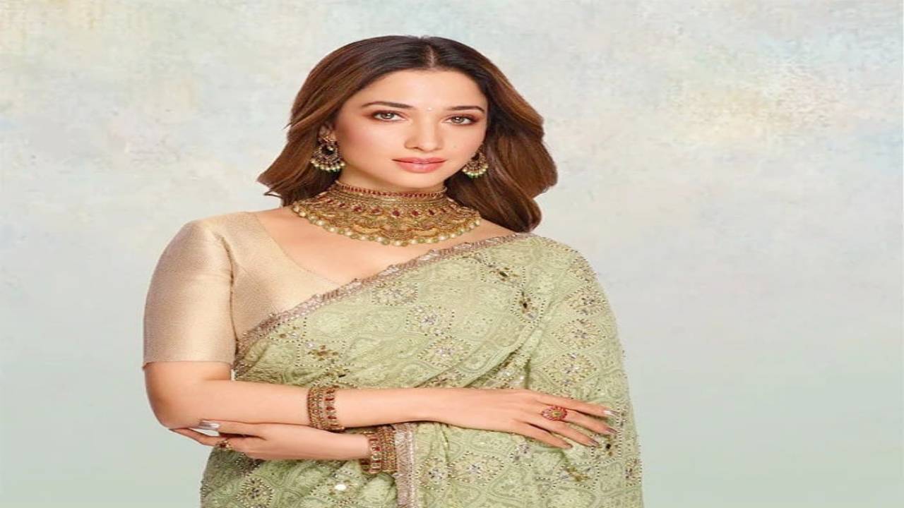 बैरिकेड्स कूदकर अभिनेत्री तमन्ना भाटिया से मिलने पहुंचा एक फैन, अभिनेत्री ने हाथ मिलाया और सेल्फी भी ली.