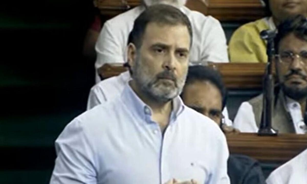 राहुल गांधी ने संसद में अविश्वास प्रस्ताव पर शुरू की चर्चा,अपनी सांसदी बहाल पर स्पीकर को धन्यवाद दिया