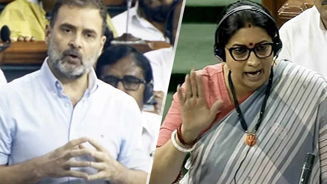 स्मृति ईरानी ने राहुल गांधी पर अमर्यादित आचरण का लगाया आरोप,कहा- राहुल गाँधी ने सदन में फ्लाइंग किस दी