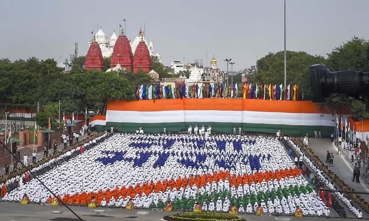 15 अगस्त से पहले लालकिले पर फुल ड्रेस रिहर्सल,जोश हुआ हाई देखने वालो का