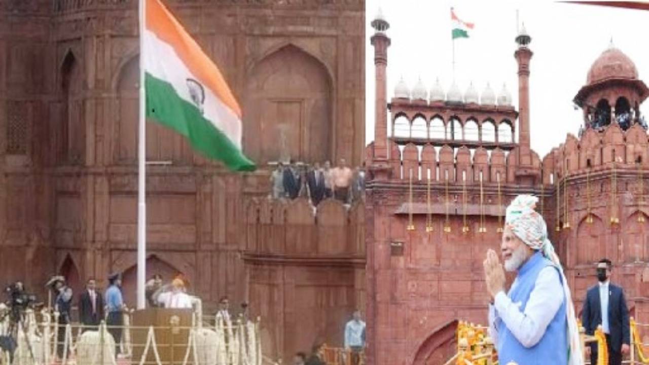 पूरा भारत देशभक्ति की सागर में डूबा,दिल्ली के लाल किले पर पीएम मोदी ने तिरंगा झंडा फहराया; पीएम ने देशवासियों को 3 गारंटी दी