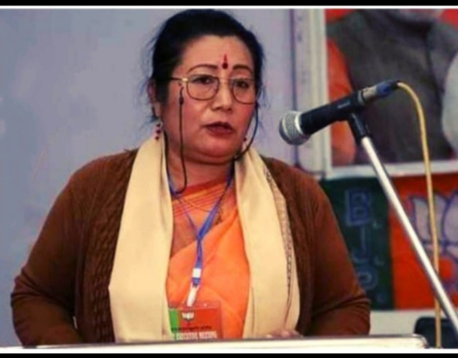 मणिपुर BJP अध्यक्ष ने कहा कि कल मेरे घर पर हमला हुआ मेरी बहन को पत्थर लगा भीड़ मेरा घर जला देगी