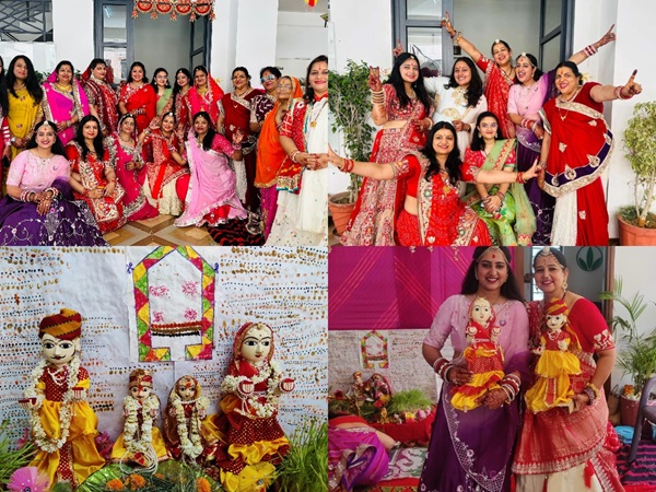 जयपुर के उत्सवी मौसम में धूमधाम से मनाई जा रही है गणगौर पूजा