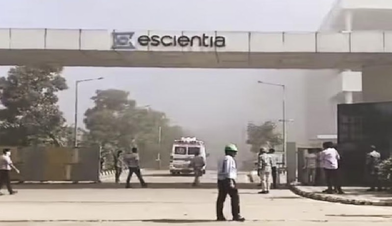 आंध्र प्रदेश में अनाकापल्ले जिले में फार्मा कंपनी में  आग , 17 लोगों की मौत,36 लोग जख्मी