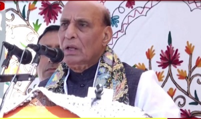 Jammu and Kashmir: गुरेज रैली में राजनाथ सिंह का बयान, आतंकवाद के लिए पाकिस्तान जिम्मेदार