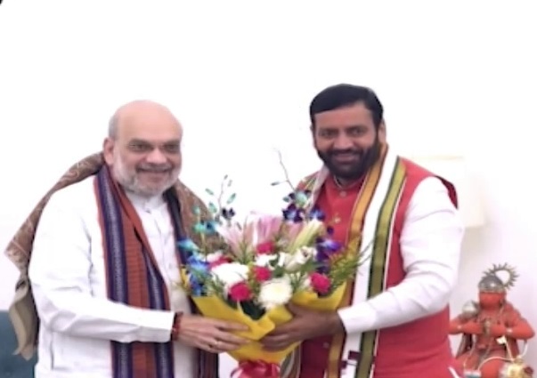 हरियाणा में बीजेपी की जीत के बाद मुलाकात की, नायब सैनी ने गृह मंत्री अमित शाह से की मुलाकात