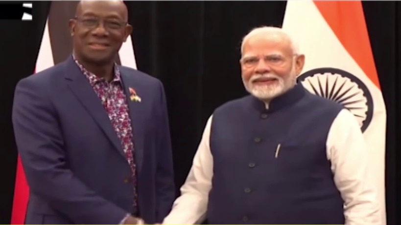 गुयाना में पीएम मोदी ने शीर्ष कैरेबियाई नेताओं से मुलाकात की, द्विपक्षीय संबंधों को लेकर हुई बातचीत