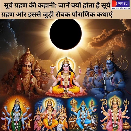 सूर्य ग्रहण की कहानी: जानें क्यों होता है सूर्य ग्रहण और इससे जुड़ी रोचक पौराणिक कथाएं
