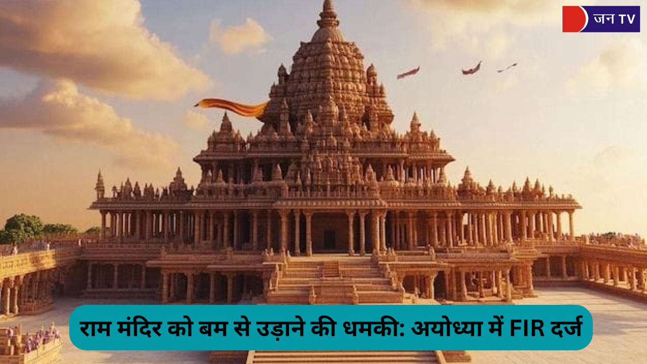 राम मंदिर को बम से उड़ाने की धमकी: अयोध्या में FIR दर्ज