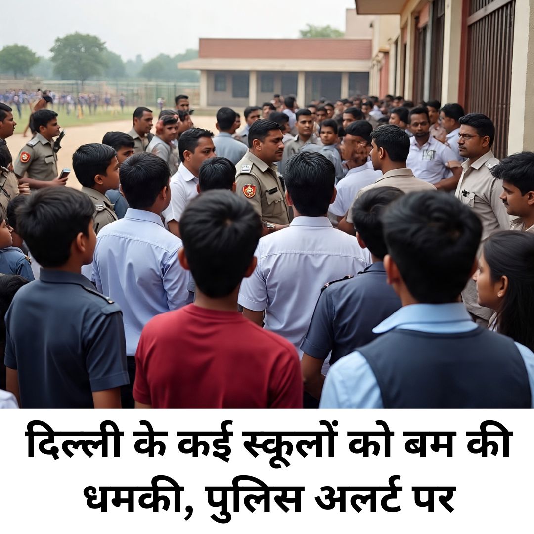 दिल्ली में स्कूलों को बम से उड़ाने की धमकी, प्रशासन ने बढ़ाई सुरक्षा