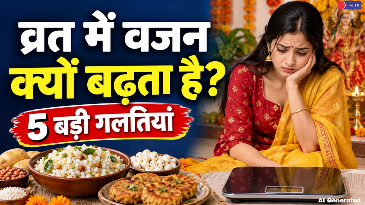 नवरात्रि के व्रत में वजन घटने की जगह क्यों बढ़ जाता है? जानिए 5 बड़ी गलतियां