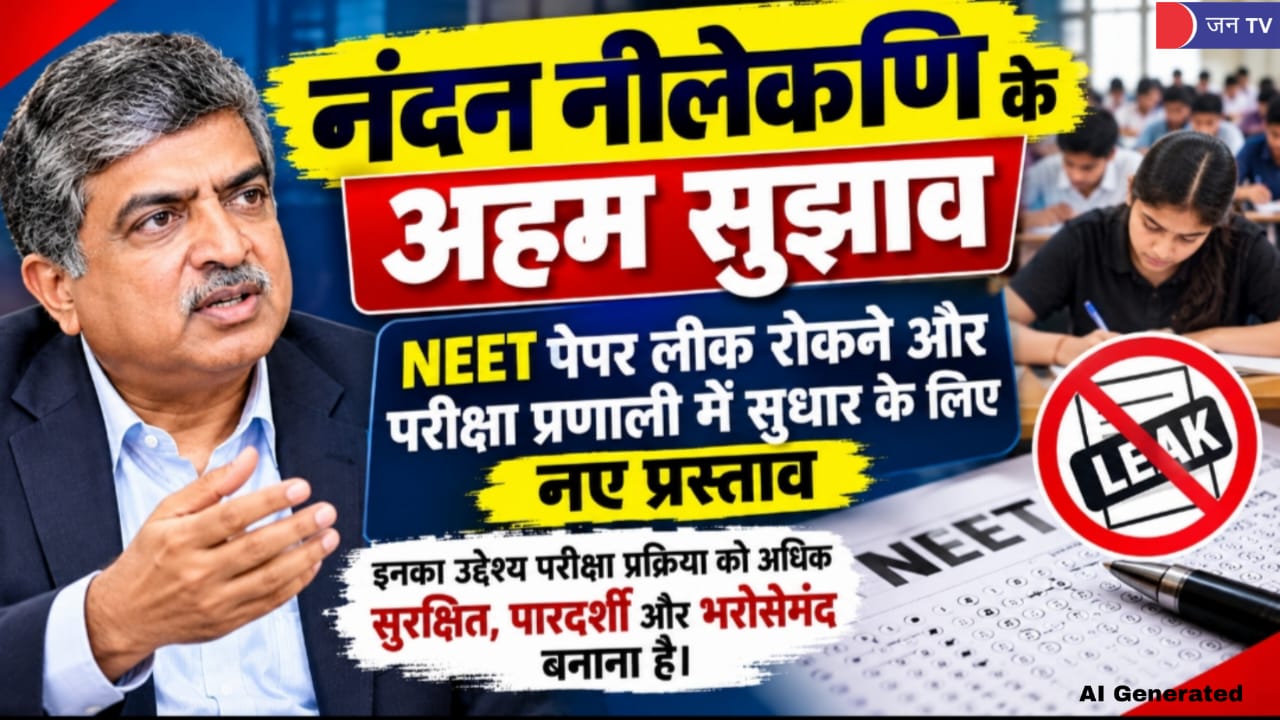 NEET पेपर लीक रोकने के लिए बदलेगा परीक्षा का तरीका? नंदन नीलेकणि ने दिए अहम सुझाव