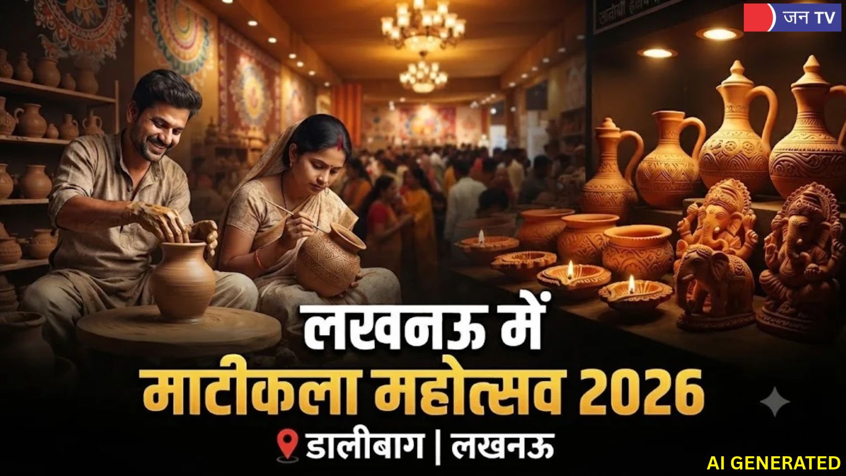 लखनऊ में 28 अक्टूबर से शुरू होगा 11 दिवसीय माटीकला महोत्सव-2026, 7 नवंबर तक सजेगी प्रदर्शनी